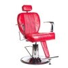 FOTEL BARBERSKI OLAF BH-3273 CZERWONY